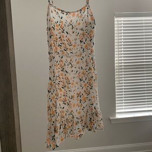 Floral swim cover-up